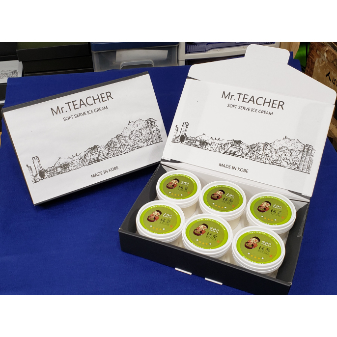 マイルドな甘さの抹茶アイス6個セット